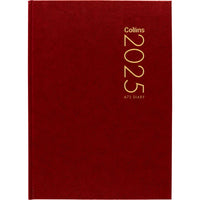 Collins Diary A72 Red 2027