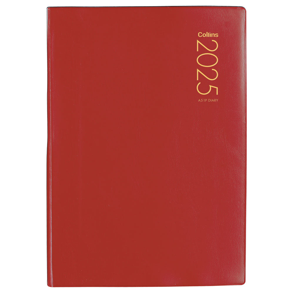 Collins Diary A51P Red 2027