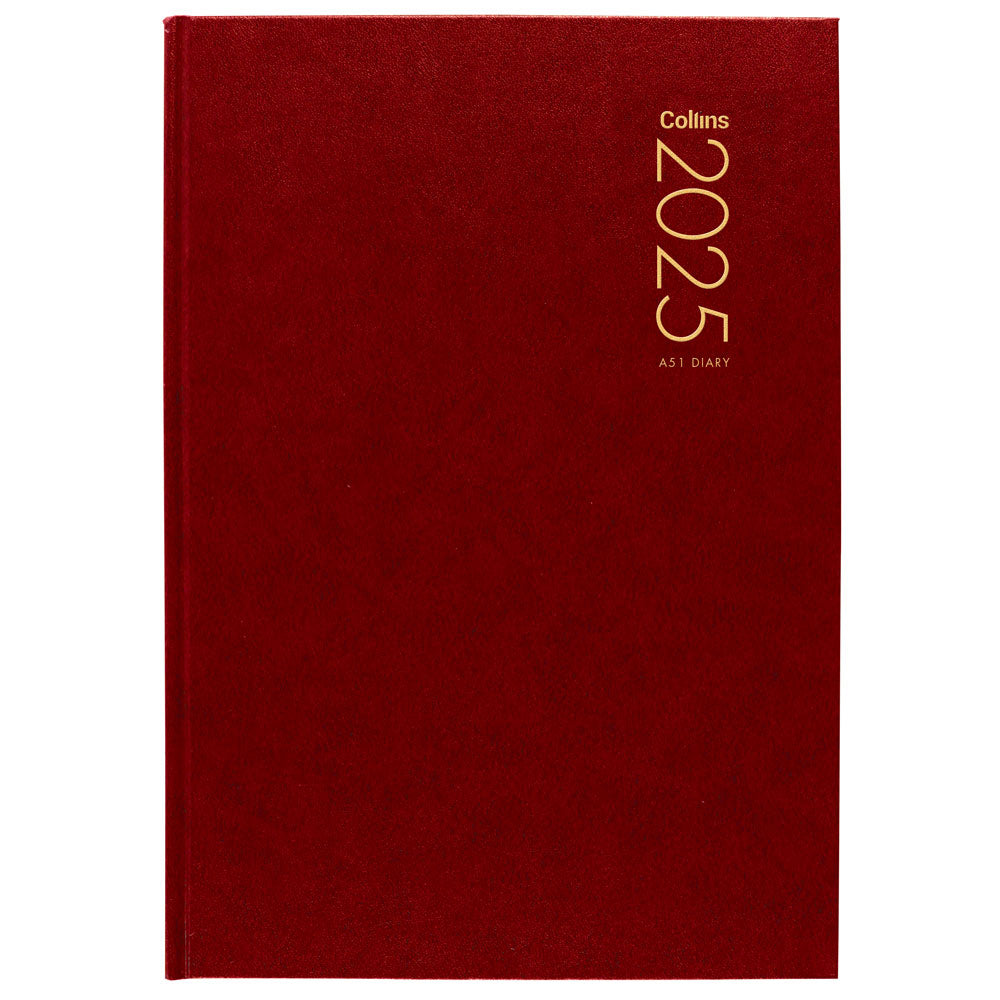 Collins Diary A51 Red 2027