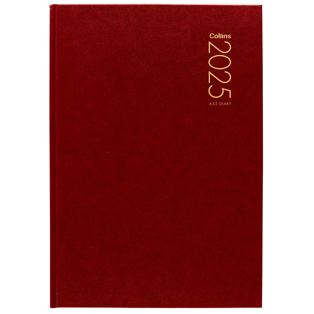 Collins Diary A53 Red 2027