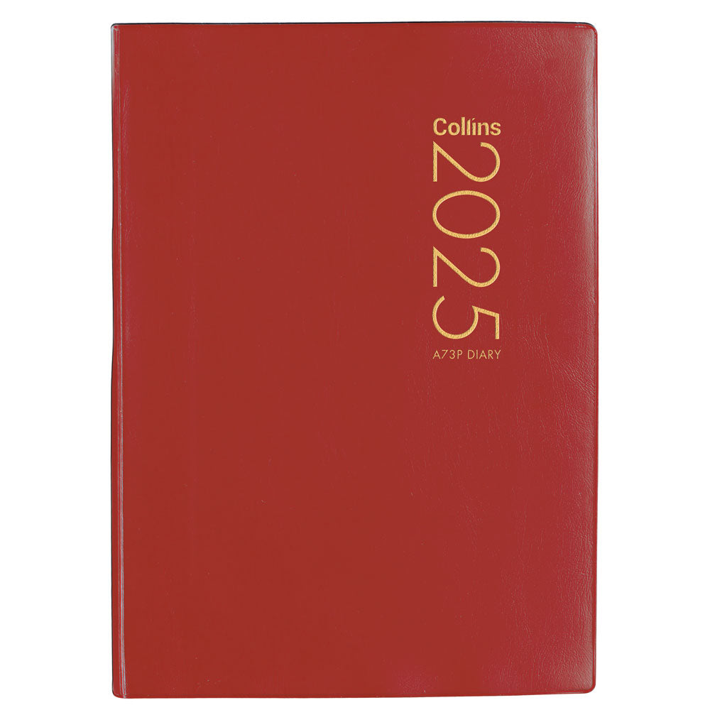 Collins Diary A73P Red 2027