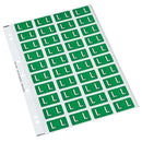 Codafile Label Alpha L 25mm Pack 5 Sheets