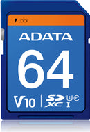 ADATA Premier UHS-I V10 SDXC Card 64GB