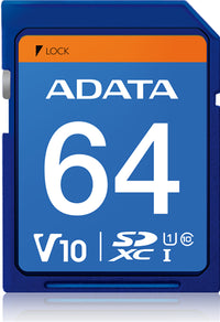 ADATA Premier Pro UHS-I U3 V30 SDXC Card 64GB