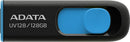 ADATA UV128 Dashdrive Retractable USB 3.0 128GB Blue/Black Flash Drive