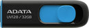 ADATA UV128 Dashdrive Retractable USB 3.2 32GB Blue/Black Flash Drive