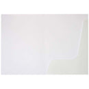 FM Presentation Folder Gloss White Single Pocket 50 Pack 250gsm