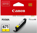 Canon CLI671Y Yellow Ink Cartridge