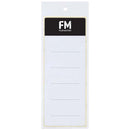 FM Label Lever Arch Spine 10 Pack 65mmx174mm