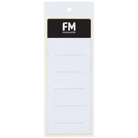 FM Label Lever Arch Spine 10 Pack 65mmx174mm
