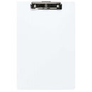 FM Clipboard Clear Transparent Plastic Foolscap