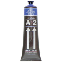 A2 Lightfast Heavybody Acrylic 120ml Cobalt Blue Hue