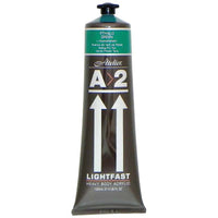 A2 Lightfast Heavybody Acrylic 120ml Pthalo Green Hue