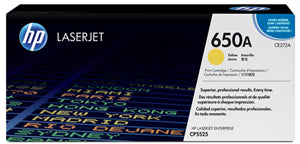 HP 650A Yellow Toner