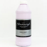 Chromacryl Acrylic Paint Student 1 Litre Pastel Violet