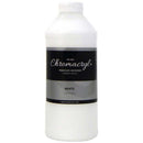 Chromacryl Acrylic Paint Student 1 Litre White
