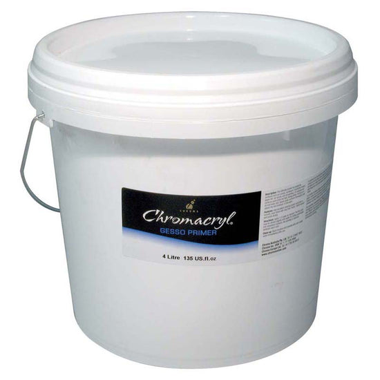 Chromacryl Medium 4 Litre Gesso Primer
