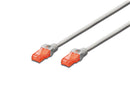 Digitus UTP CAT6 Patch Lead - 50M Grey