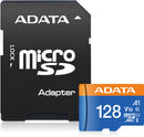 ADATA Premier microSDXC UHS-I A1 V10 Card with Adapter 128GB
