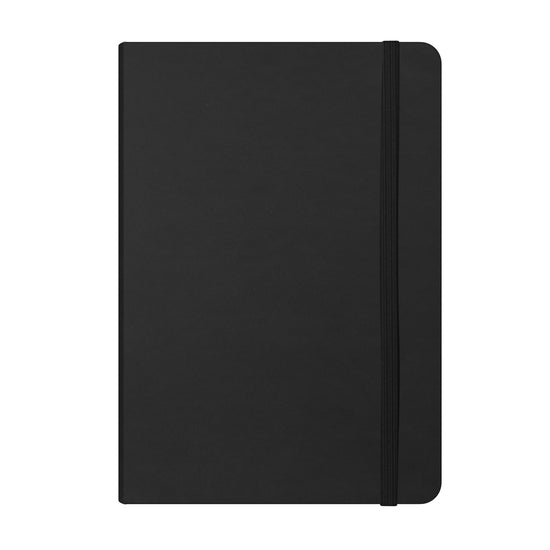 Silvine Executive Notebook A5 7mm Ruled 160 Pages Black