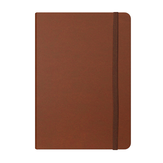 Silvine Executive Notebook A5 7mm Ruled 160 Pages Tan