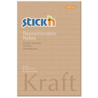 Stick'n Notes 150x101mm 100 Sheet Kraft