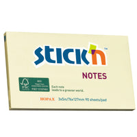 Stick'n FSC Notes 76x127mm 90 Sheets Yellow
