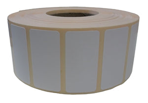 Thermal Transfer Label 40x20mm Removeable - 2000 per Roll