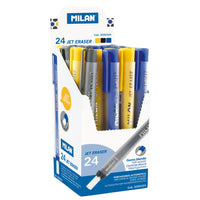 Milan Jet Eraser Assorted Colours. Sold per 24s