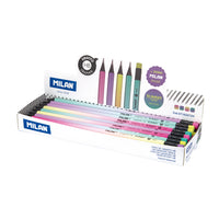 Milan Sunset HB Pencils with Eraser. Sold per 24s