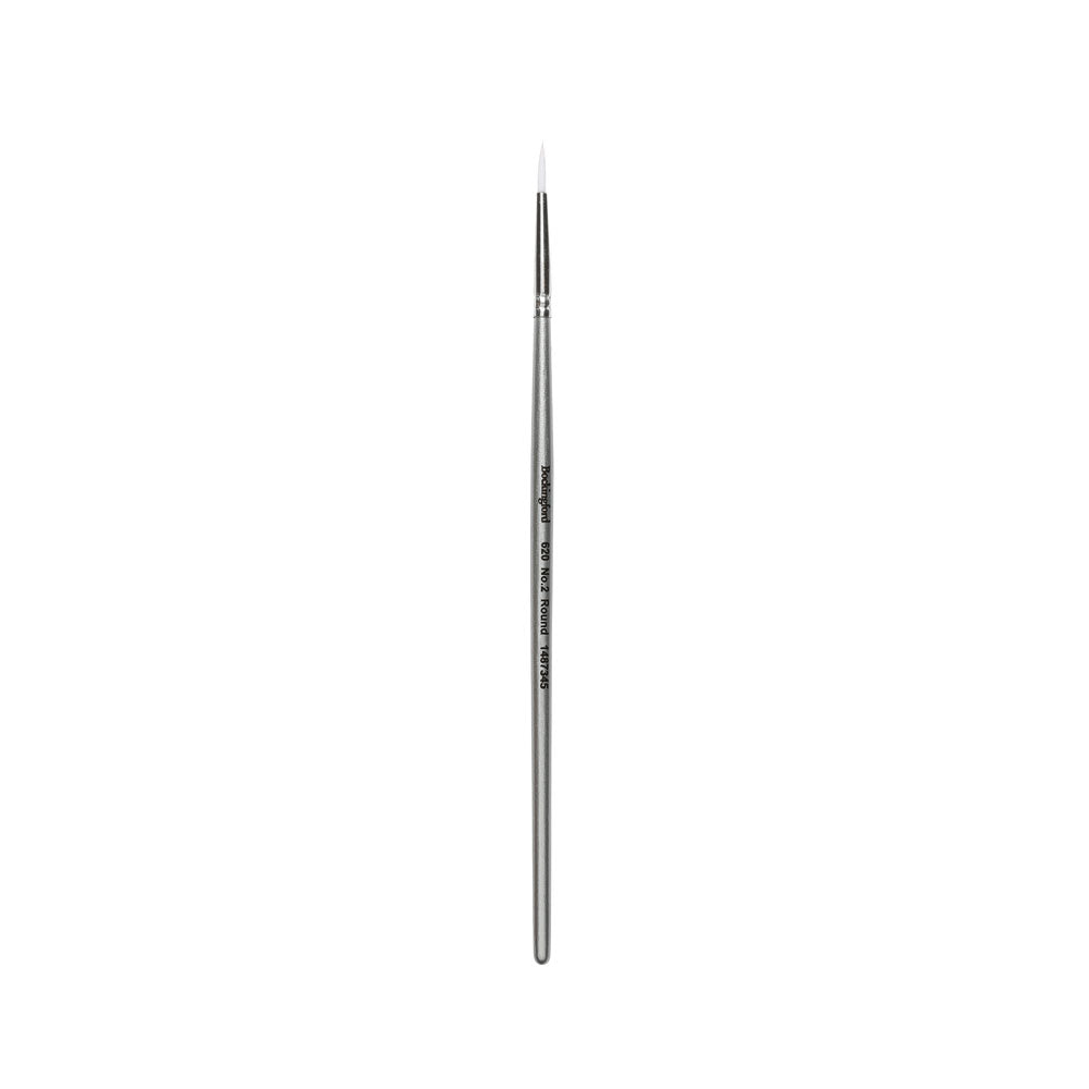 Bockingford Paint Brush 620 Taklon White Round Size 2