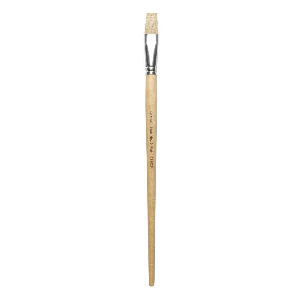 Artworx Paint Brush 2160 Flat Size 10 17mm