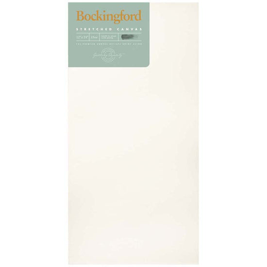 Bockingford Canvas 1.5 Inch '12x24'' 13 Ounce Triple Gesso Primed