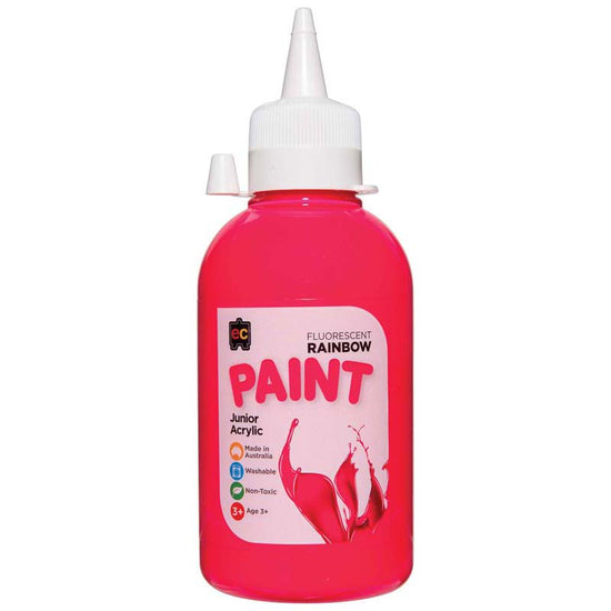 EC Paint Rainbow Fluoro Pink 250ml