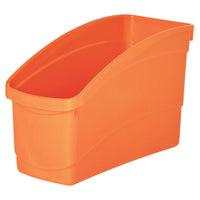 Elizabeth Richards Plastic Book and Storage Tub Orange