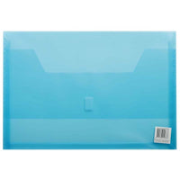 FM Wallet Polywally 325F Blue Transparent
