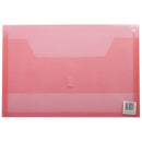 FM Wallet Polywally 325F Pink Transparent