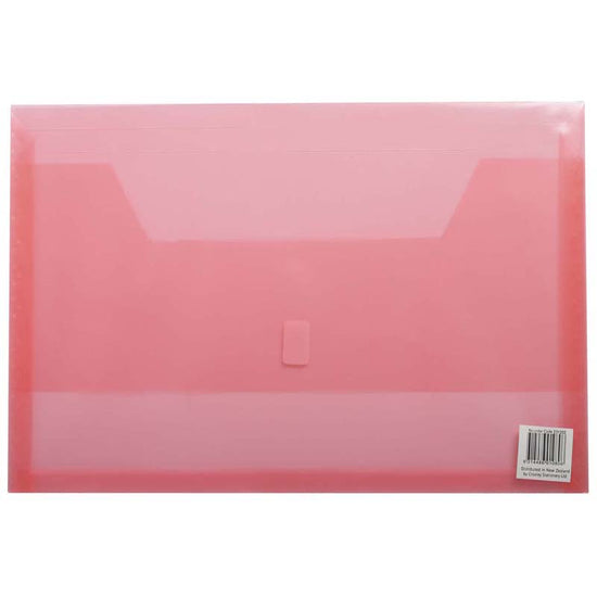 FM Wallet Polywally 325F Pink Transparent
