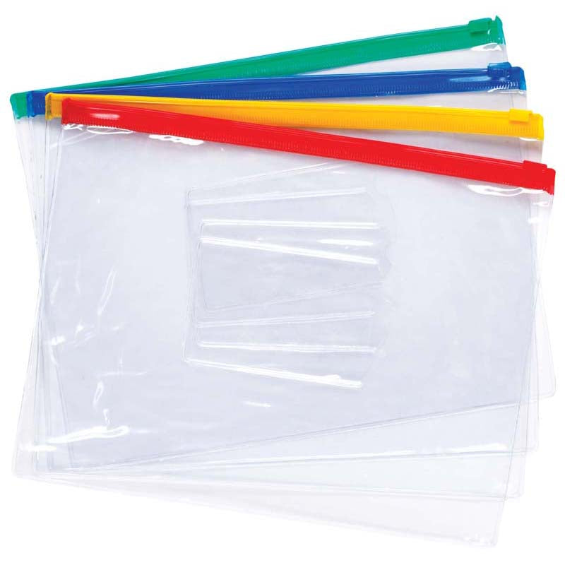 FM Data Wallet A5 Clear PVC