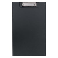 FM Clipboard Black With Flap Foolscap