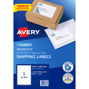 Avery Label L7167-20 Laser 1up 20 Sheets 199x289mm