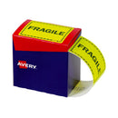 Avery Label Dispenser Fragile 75x99.6mm 750 Labels