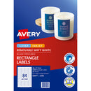 Avery Label L7656 Laser Inkjet 46x11.11m 84up 25 Sheets