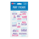 Avery Merit Stickers Samble Font 52 Pack