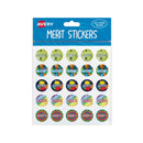 Avery Merit Stickers Assorted Captions 3 Round 22mm 300 Pack
