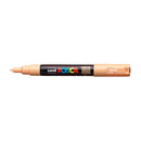 Uni Posca Marker 0.7mm Ultra-Fine Round Tip Light Orange PC-1M