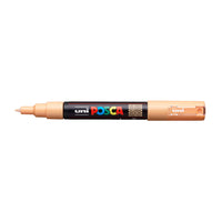 Uni Posca Marker 0.7mm Ultra-Fine Round Tip Light Orange PC-1M