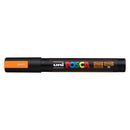 Uni Posca Marker 1.8-2.5mm Med Bullet Fluoro Orange PC-5M
