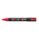 Uni Posca Marker 1.8-2.5mm Med Bullet Fluoro Red PC-5M