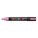 Uni Posca Marker 1.8-2.5mm Med Bullet Metallic Pink PC-5M